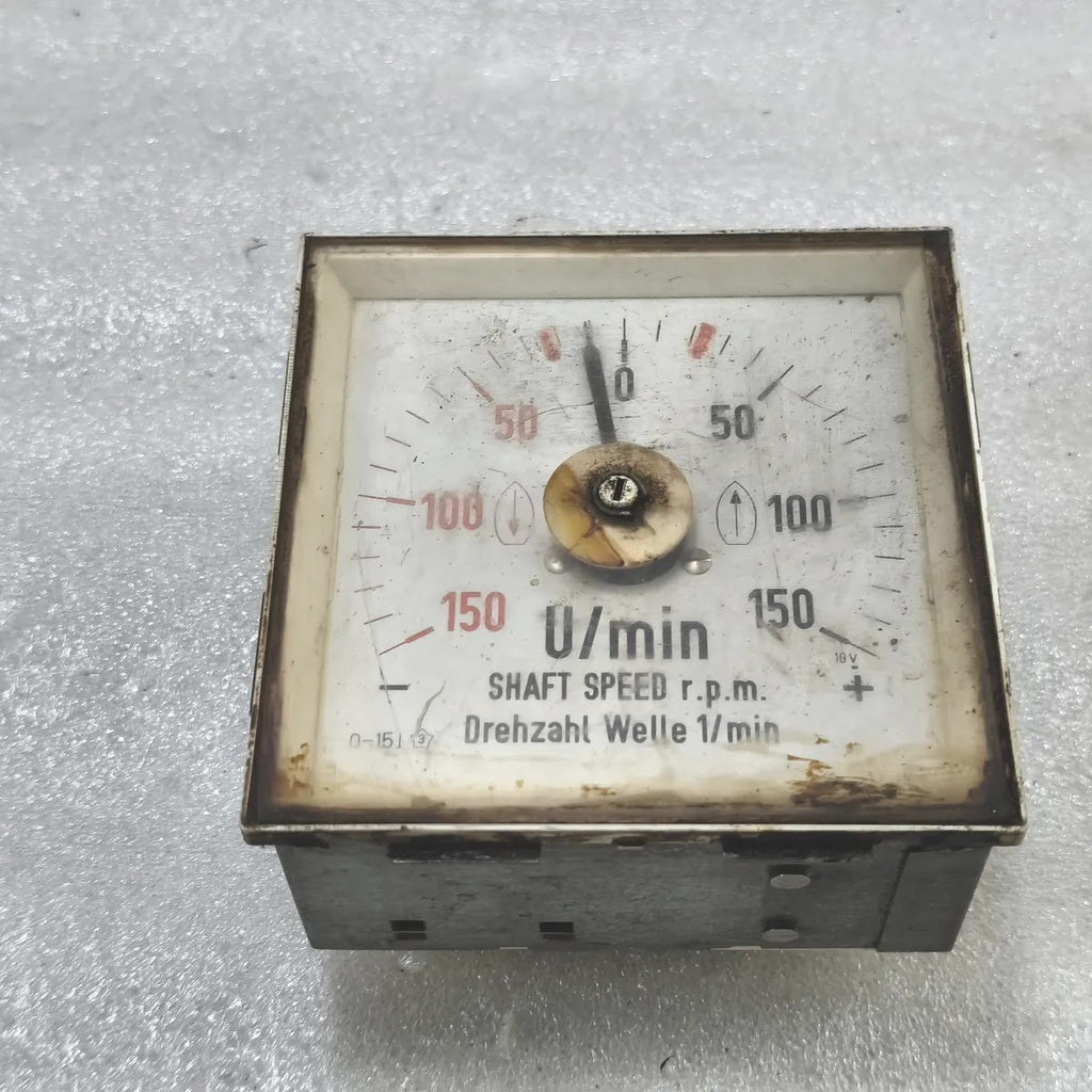 Shaft Speed Meter Panel Gauge U/min RPM Indicator ±150 rpm Marine CE