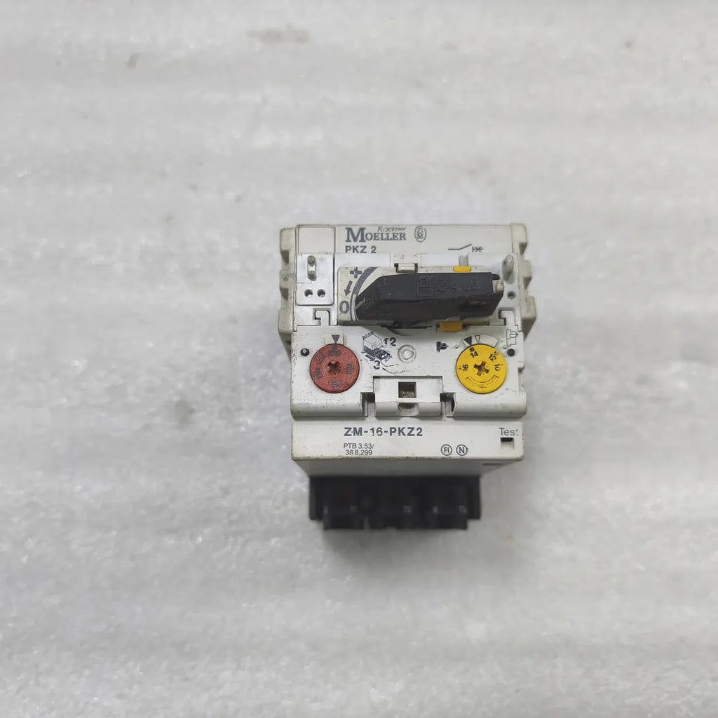 Moeller ZM-16-PKZ2 PKZ 2 Motor Breaker Trip Module 0.6-40A 600V AC 3-Phase