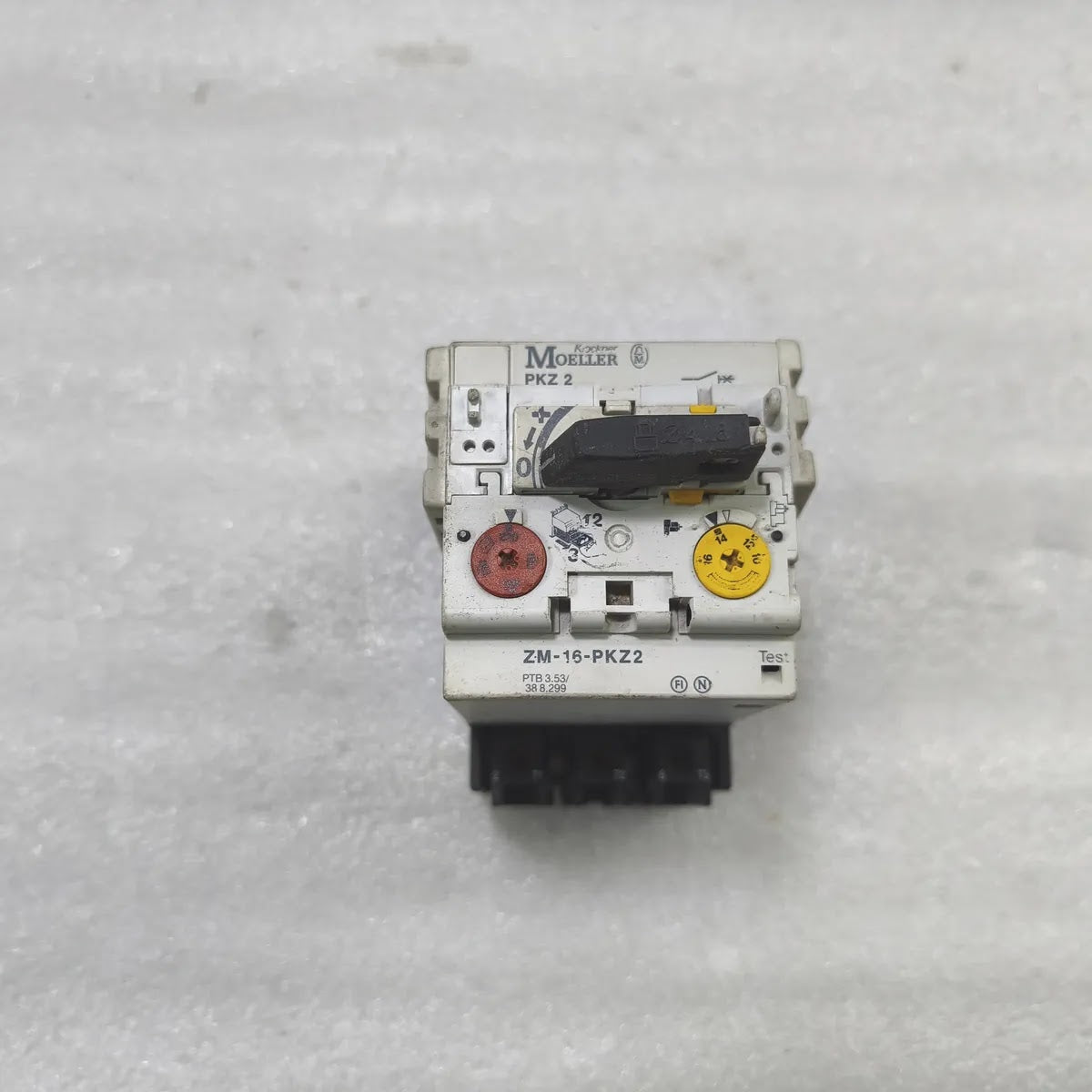 Moeller ZM-16-PKZ2 PKZ 2 Motor Breaker Trip Module 0.6-40A 600V AC 3-Phase
