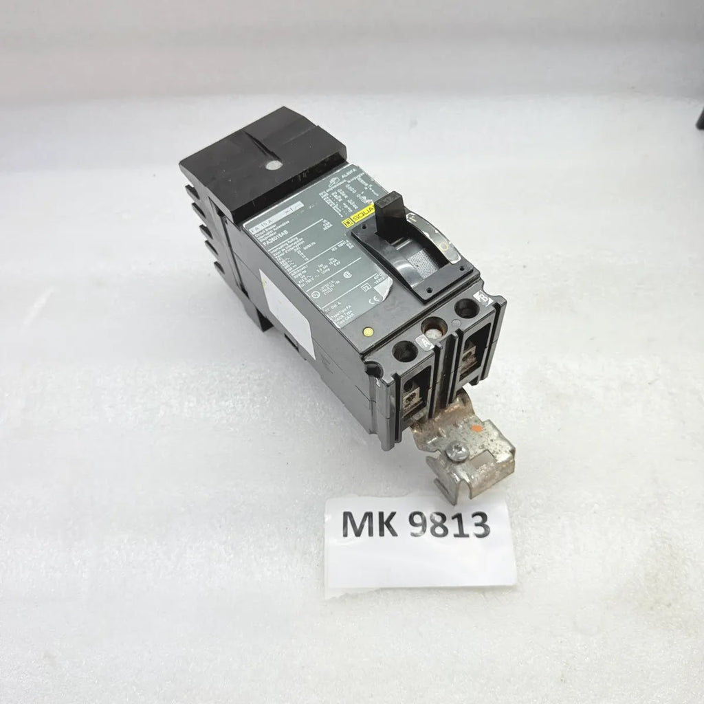 SQUARE D FA26015AB Circuit Breaker FA 15A 2-Pole 600V 22kA