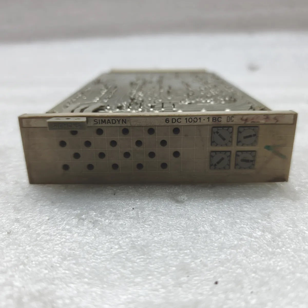 SIEMENS SIMADYN 6 DC 1001-1 BC PCB Circuit Board Module - FOR PARTS