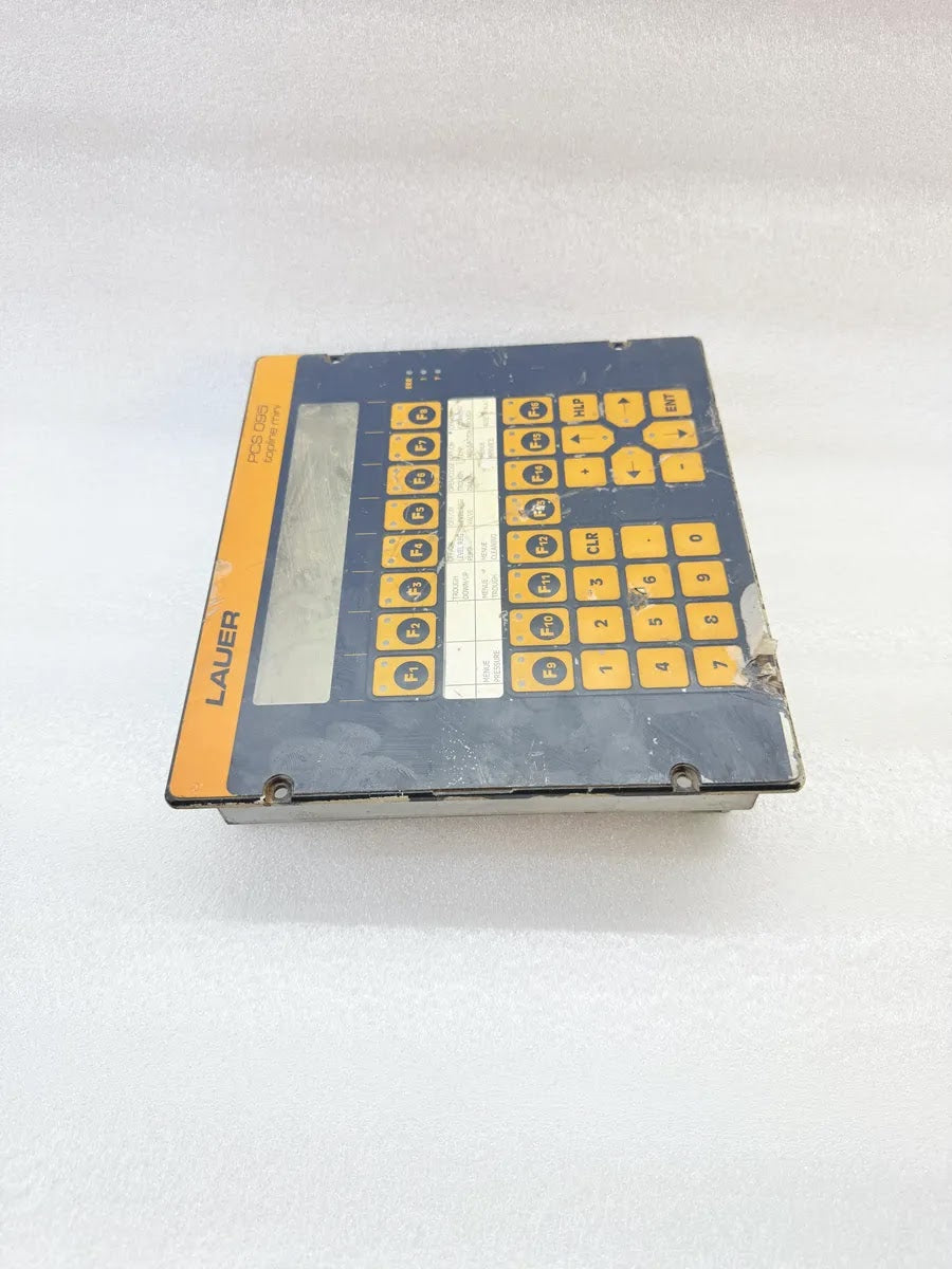 LAUER PCS095 Topline Mini Operator Panel 19-33VDC FOR PARTS