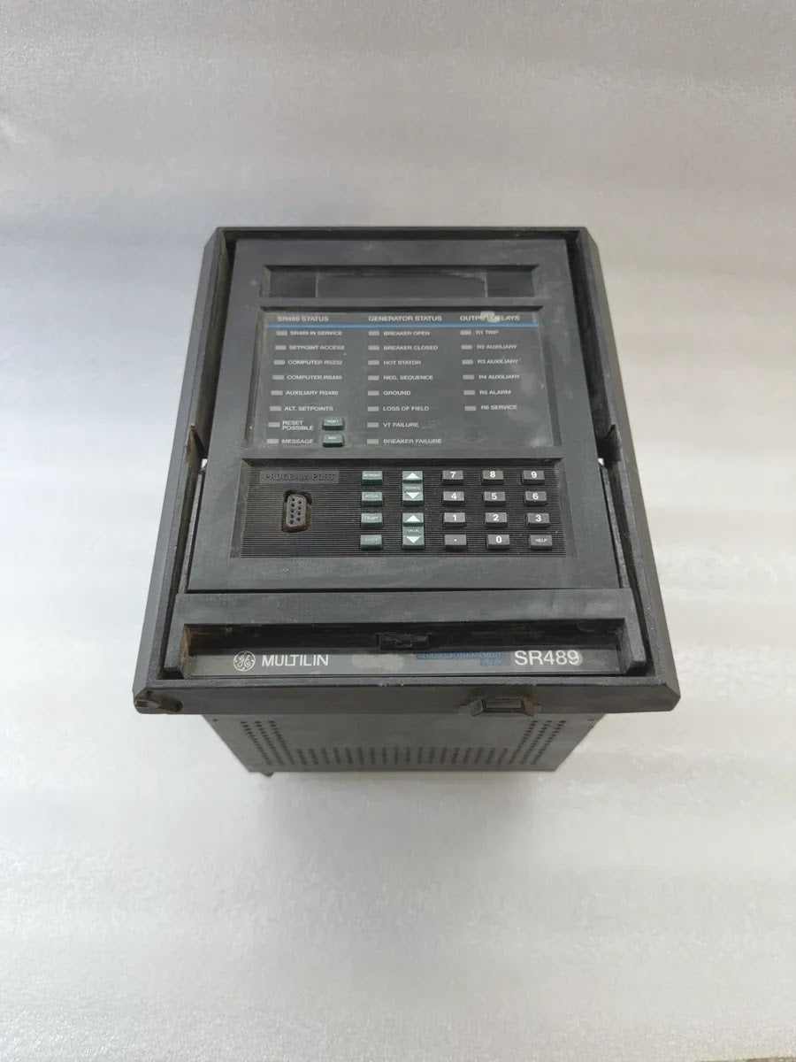 GE MULTILIN SR489-P5-HI-A20 Generator Management Relay 5A CT 90-300VDC