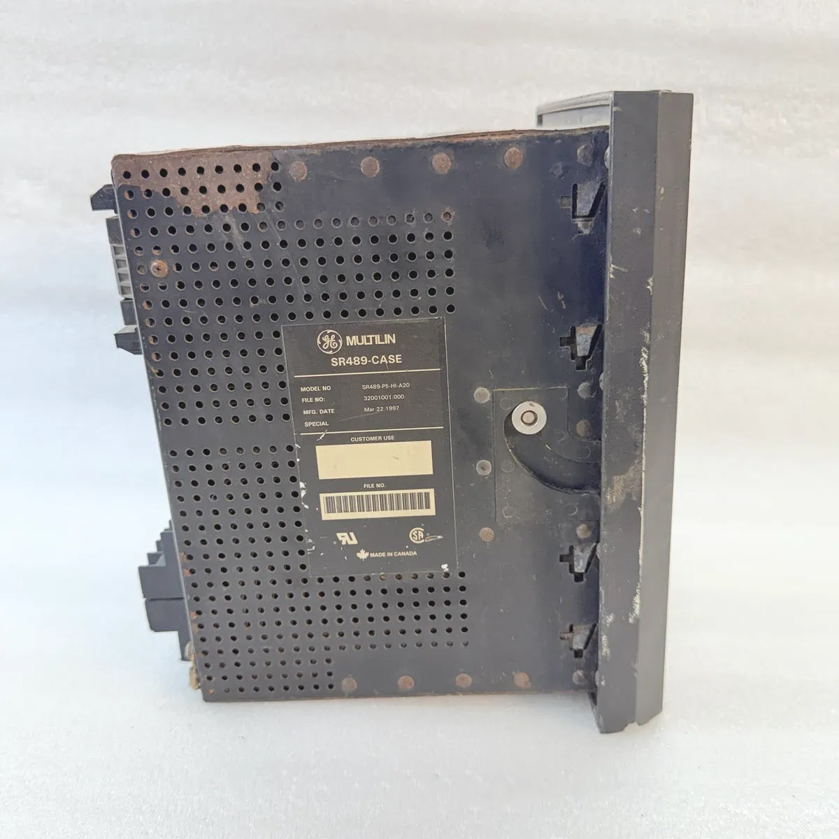 GE MULTILIN SR489-P5-HI-A20 Generator Management Relay 5A CT 90-300VDC