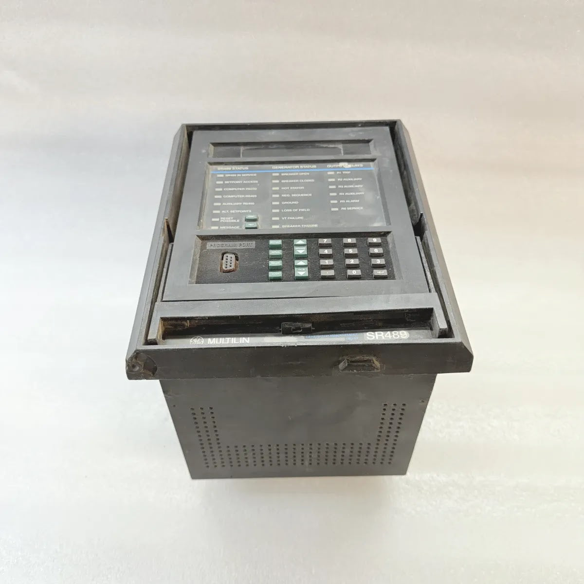 GE MULTILIN SR489-P5-HI-A20 Generator Management Relay 5A CT 90-300VDC