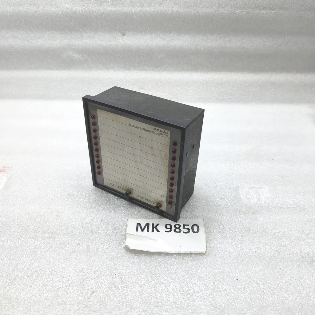 SELCO M4700-80 Modbus Indicator Panel 20-Channel 24VDC