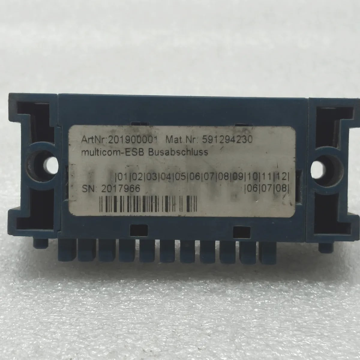 MULTICOM-ESB 201900001 Bus Terminator Module 12-Pin