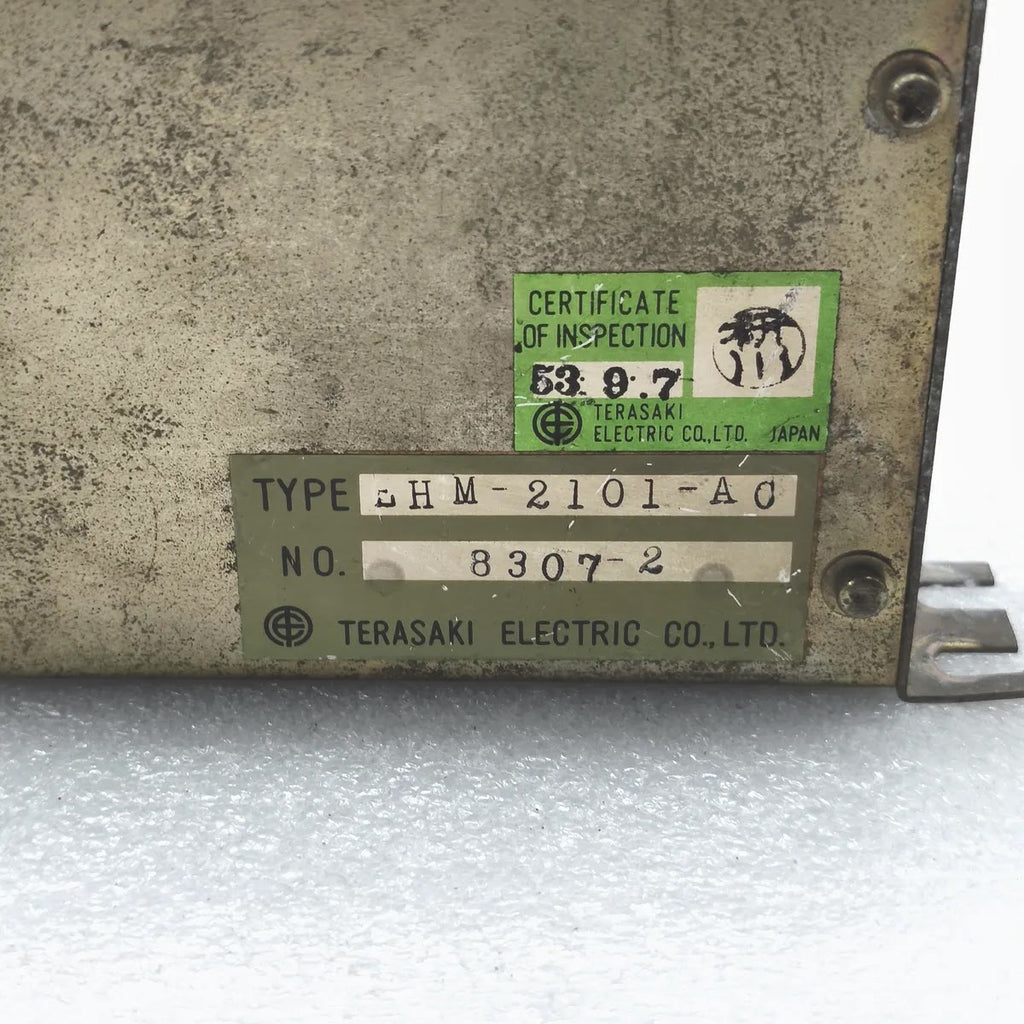TERASAKI EHM-2101-A0 Open Phase Relay 3-Phase