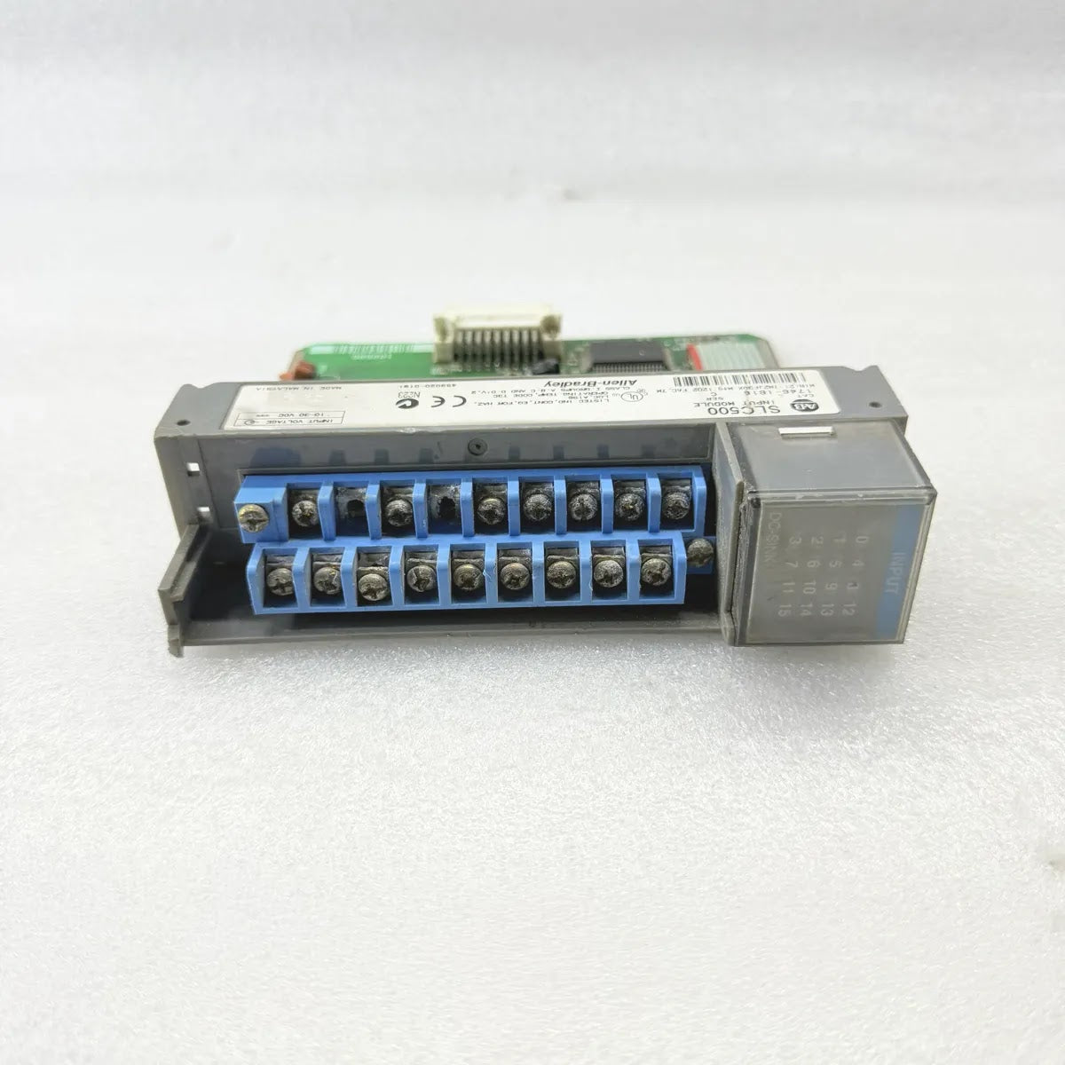 A Bradley 1746-IB16 SLC 500 DC Input Module 16-Point 10-30VDC