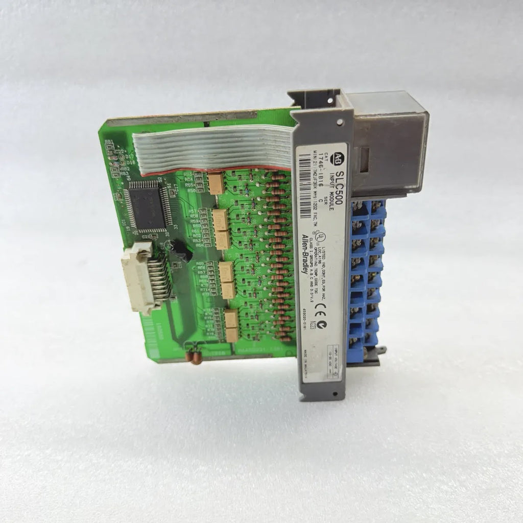 A Bradley 1746-IB16 SLC 500 DC Input Module 16-Point 10-30VDC