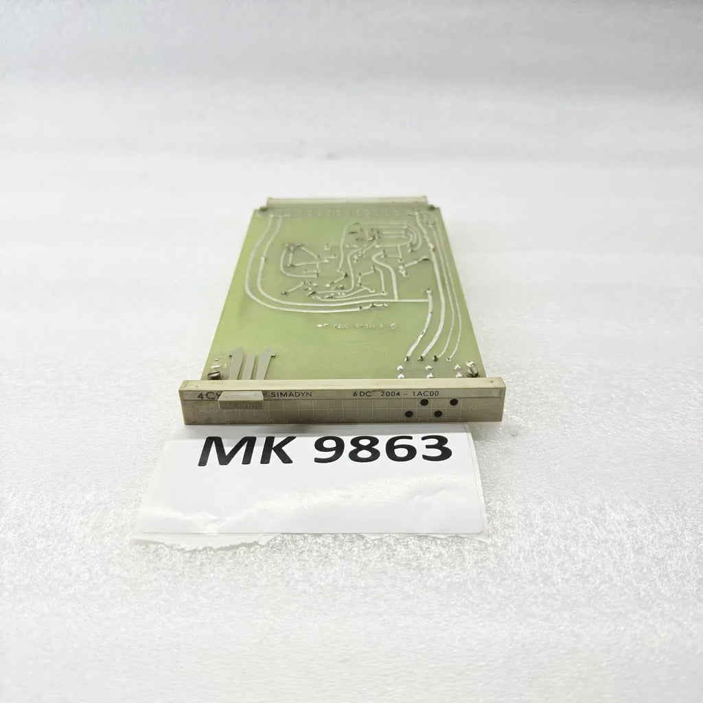 SIEMENS 6DC2004-1AC00 SIMADYN Plug-In Control Module