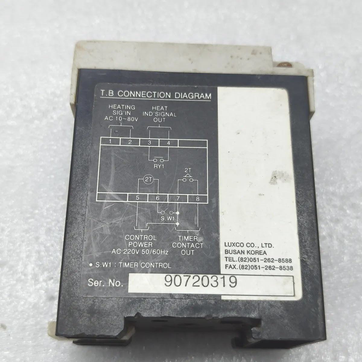 LUXCO SB-WH Winding Heater Controller AC220V 50/60Hz