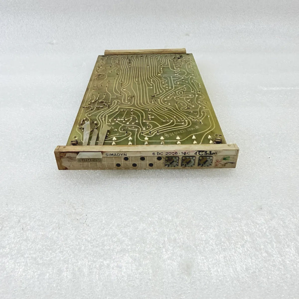 SIEMENS 6DC2006-1AC SIMADYN Control PCB Card