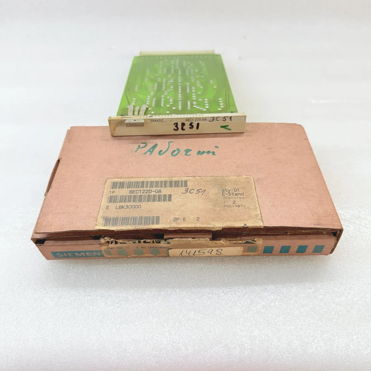 SIEMENS 6EC1220-0A SIMATIC C1 RS Memory Flip-Flop Module 8-Channel