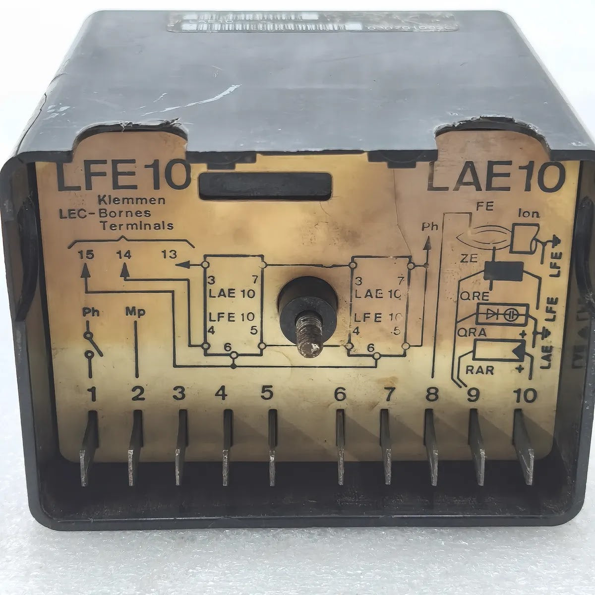 LANDIS & GYR LAE10 Flame Safeguard Burner Control Unit