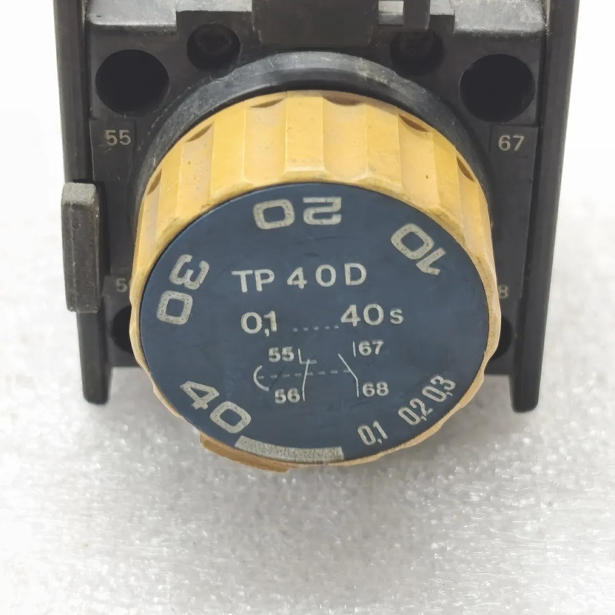 BBC TP40D Pneumatic Timer Block 0.1-40s 10A 660V