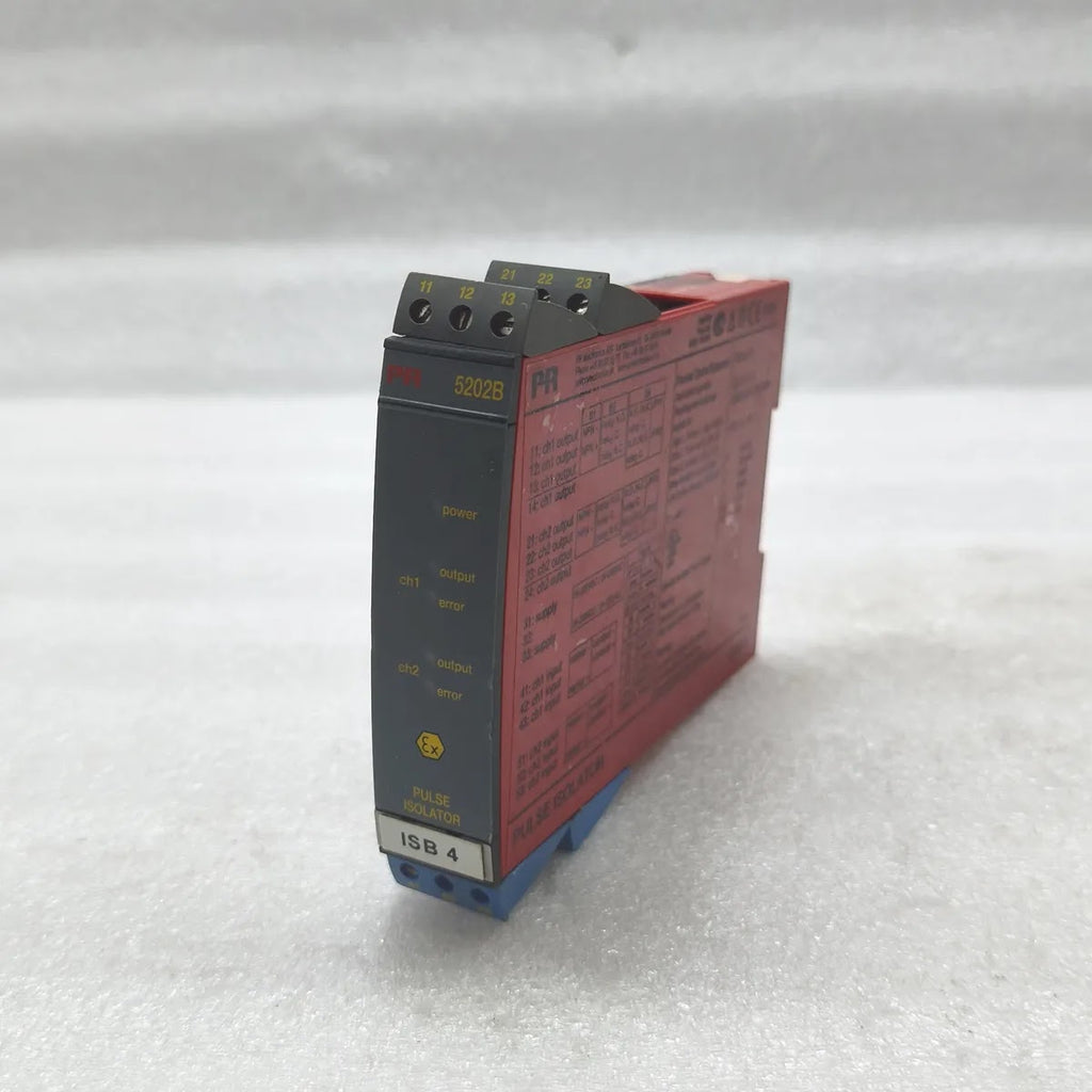 PR ELECTRONICS 5202B2 NAMUR Pulse Isolator 2-Channel 24-230VAC