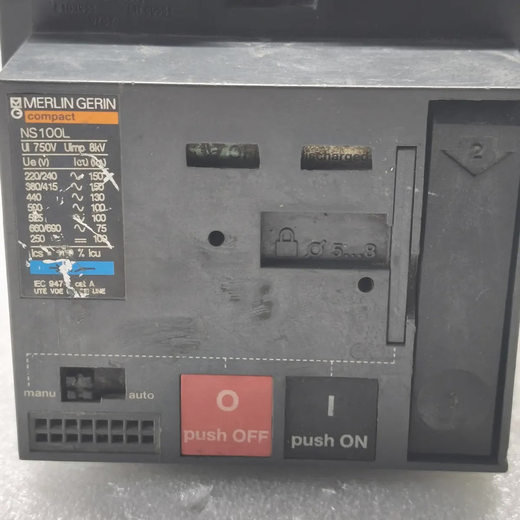 MERLIN GERIN NS100L Compact NS MCCB Circuit Breaker 100A 690V