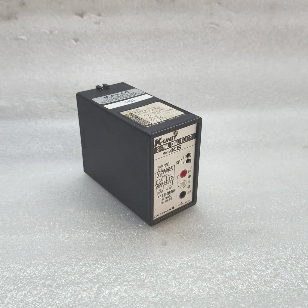 M-SYSTEM KS-A5-C-X K-UNIT DC Alarm Signal Conditioner 4-20mA 110V AC