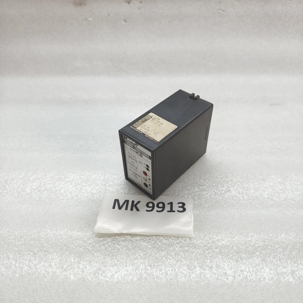 M-SYSTEM KS-72-R K-Unit DC Alarm Signal Conditioner -10-10V DC 24V DC