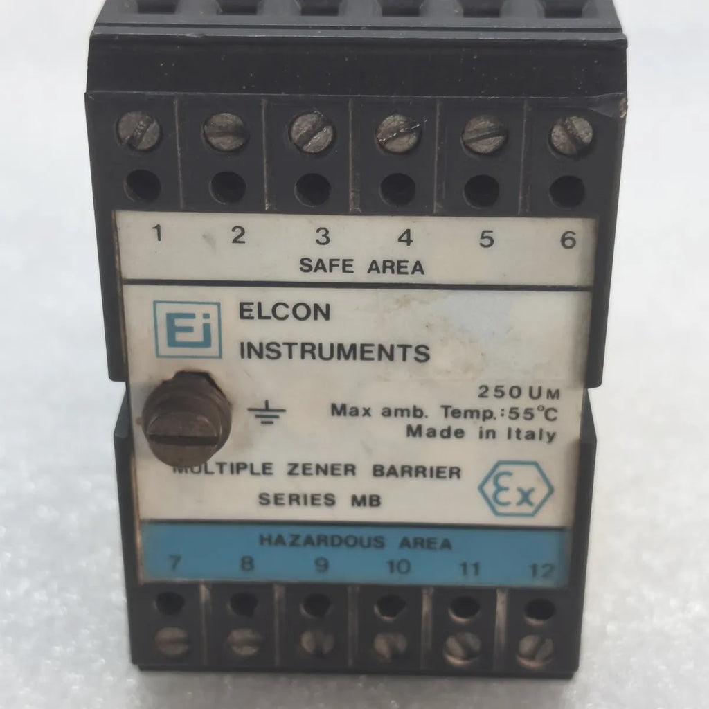 ELCON INSTRUMENTS MB4 Multiple Zener Barrier 28V 92mA