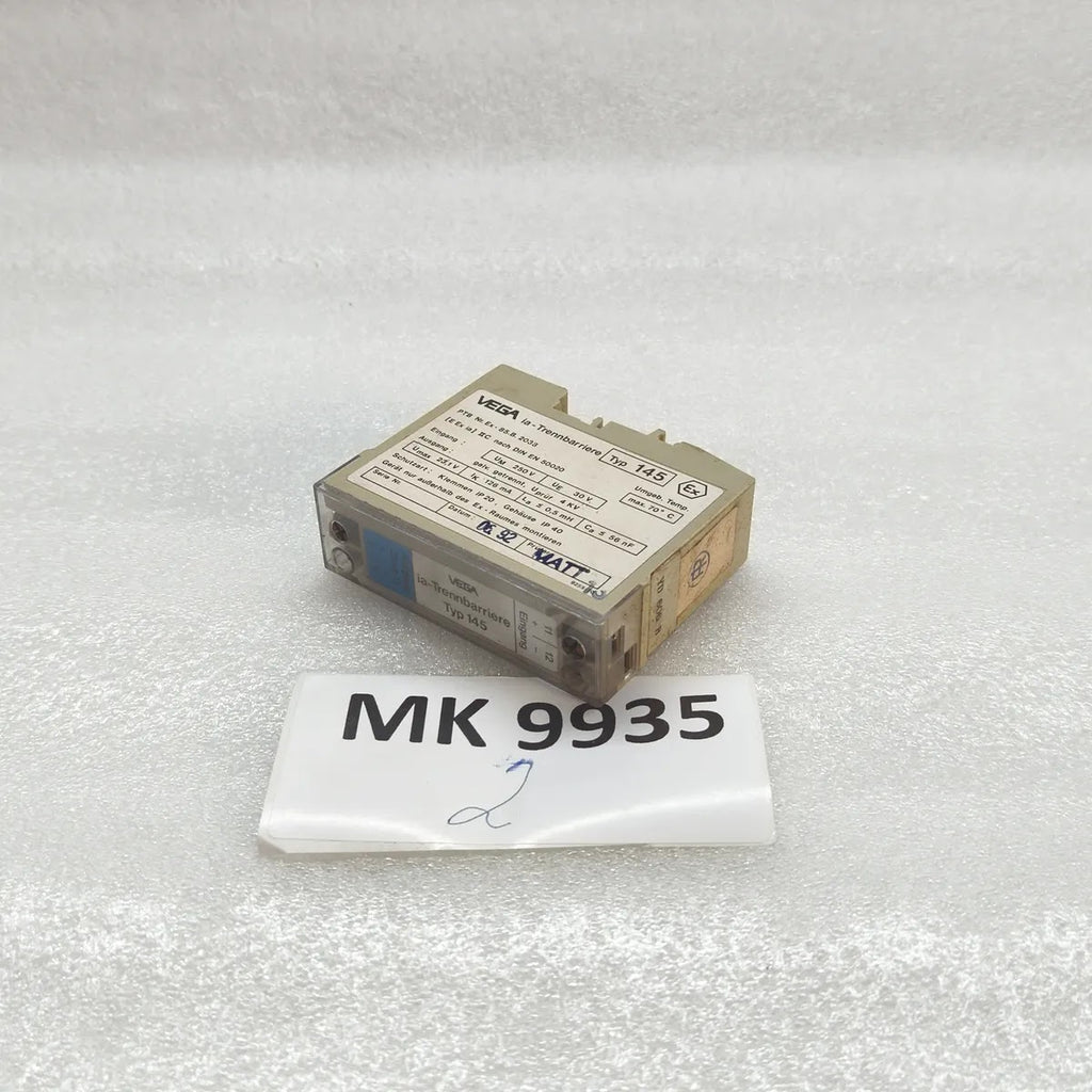 VEGA Typ 145 Intrinsically Safe Isolating Barrier 30V 126mA