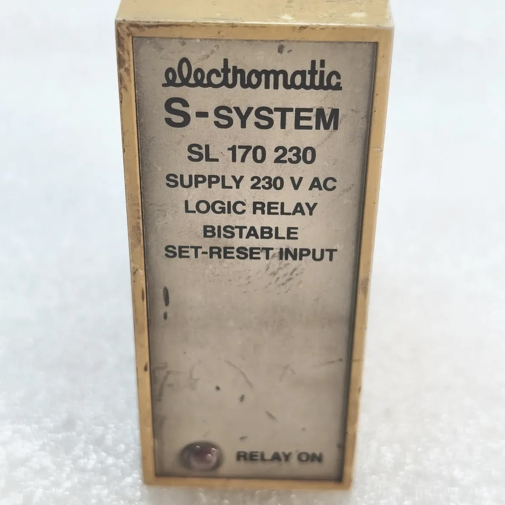 ELECTROMATIC SL 170 230 S-System Bistable Logic Relay 230V AC