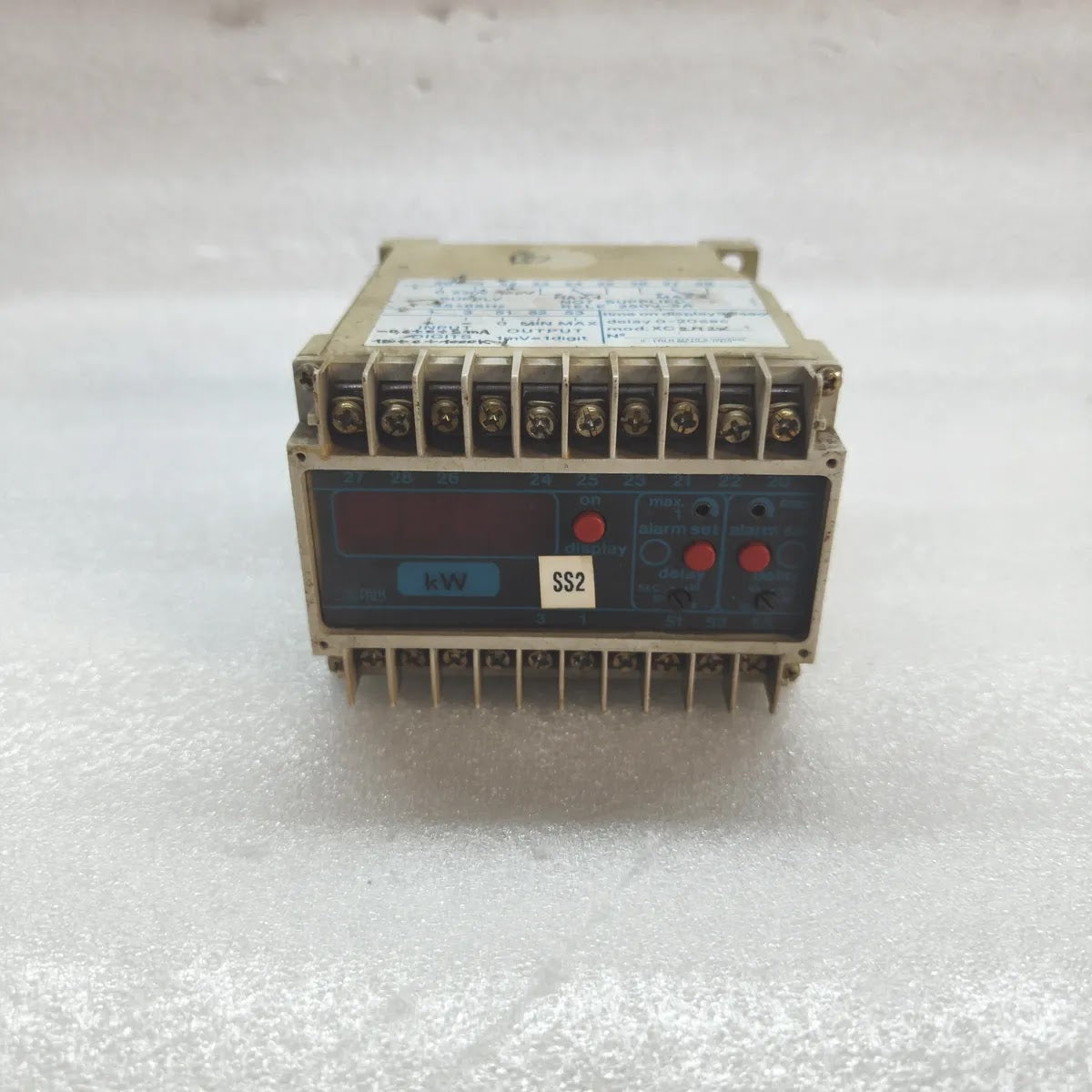 FRER SC 1033S kW Digital Panel Meter Alarm Relay 220/100V 45-65Hz Input