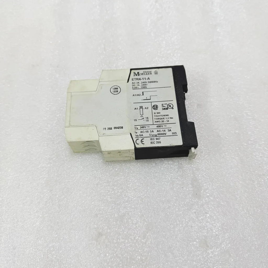 Moeller ETR4-11-A Multifunction Timer 0.05s-100h Pre-Owned