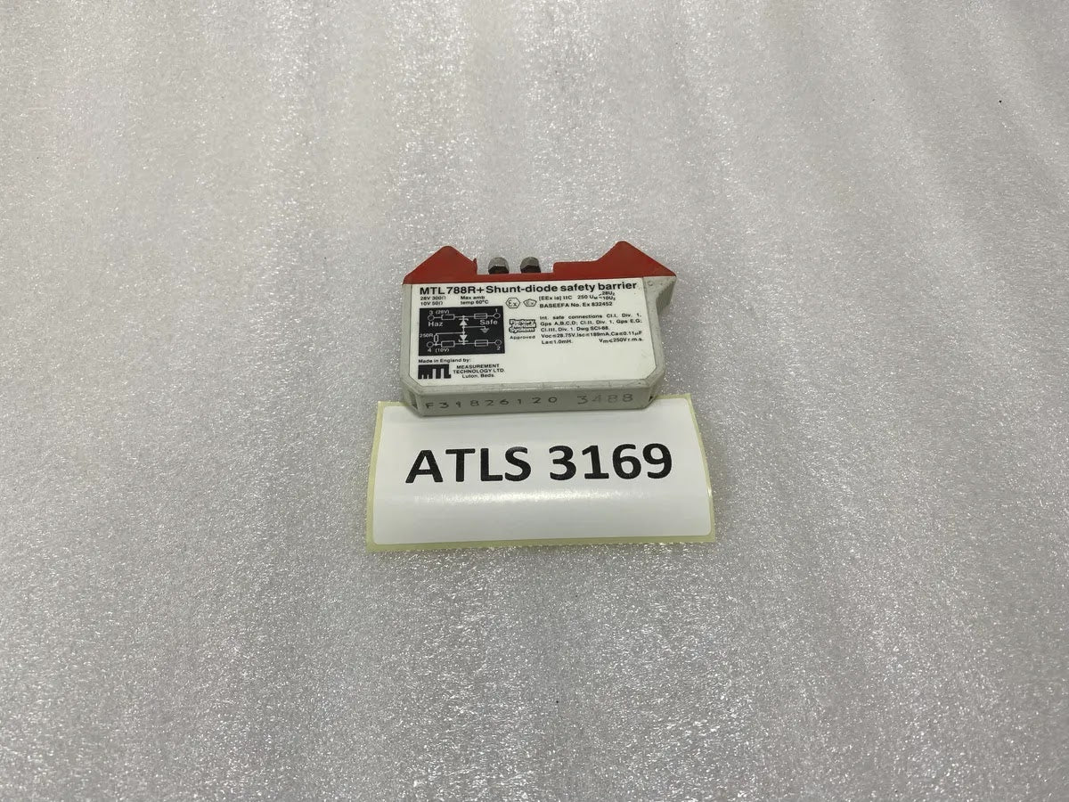 MTL 788R+ Shunt-Diode Zener Safety Barrier 28V 300 Ohm EEx ia IIC Pre-Owned