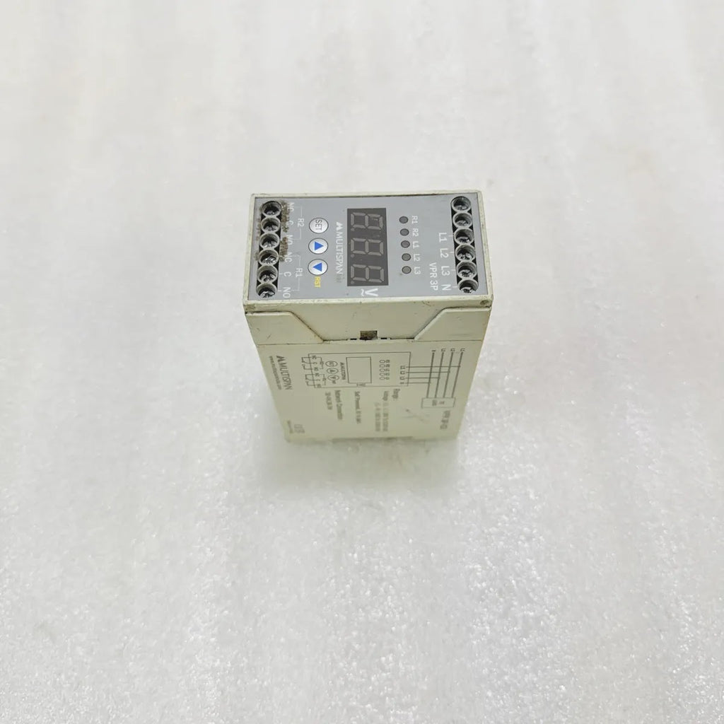 Multispan VPR-3P-53 3-Phase Voltage Protection Relay Pre-Owned