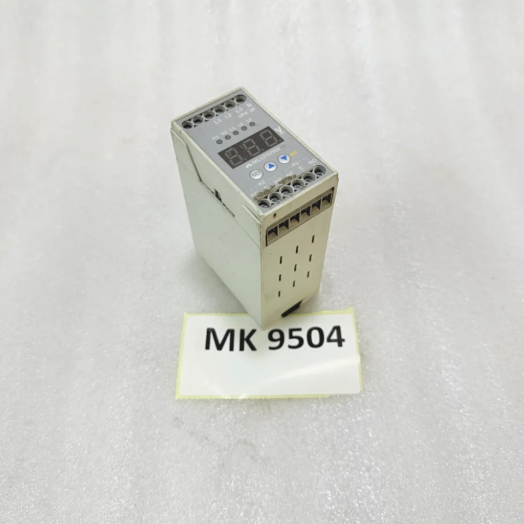 Multispan VPR-3P-53 3-Phase Voltage Protection Relay Pre-Owned