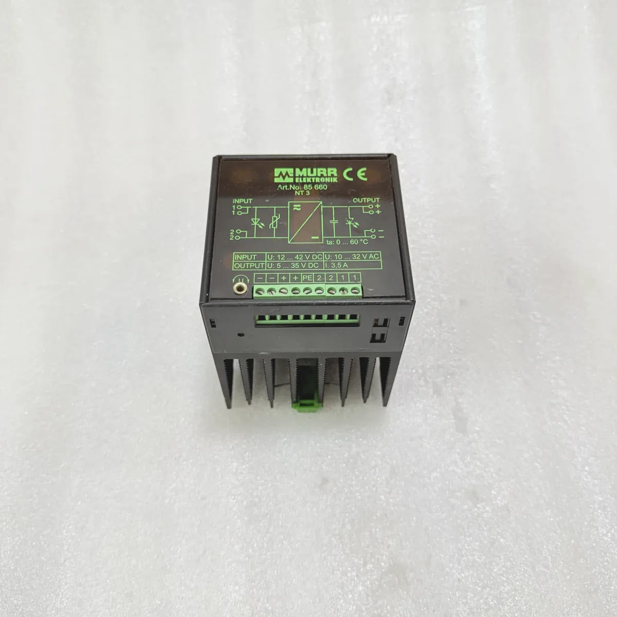 Murr Elektronik 85660 NT3 DC Power Supply Converter Pre-Owned
