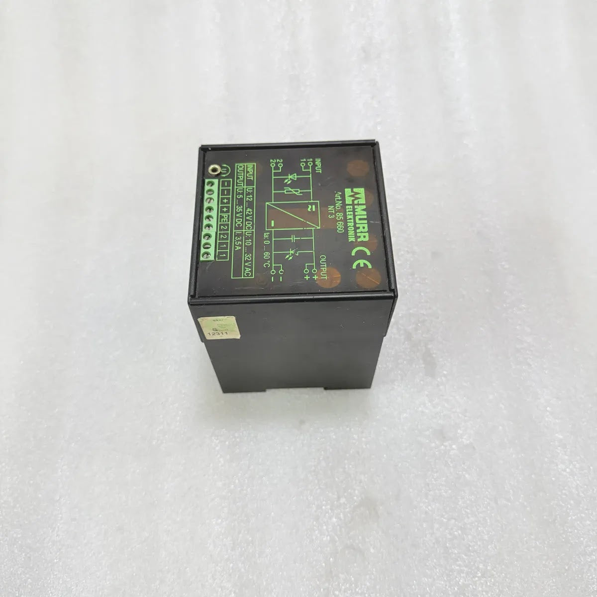 Murr Elektronik 85660 NT3 DC Power Supply Converter Pre-Owned