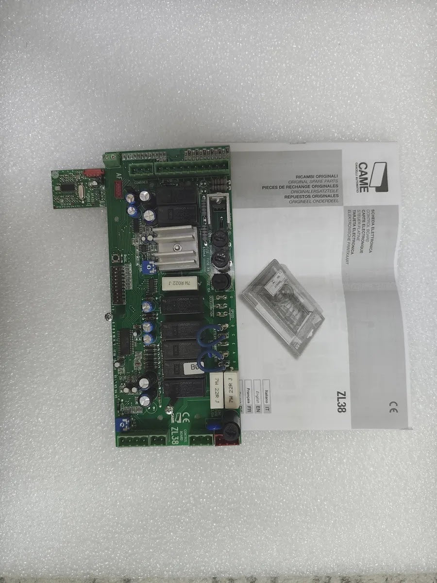 CAME ZL38 3199ZL38 Gate Barrier Control Board 24V DC