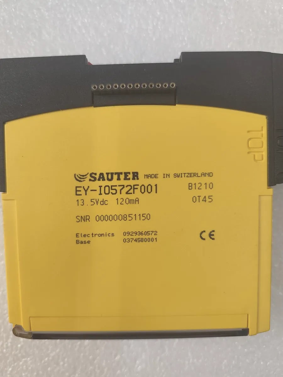SAUTER EY-IO572F001 modu572 I/O Module 13.5Vdc 120mA