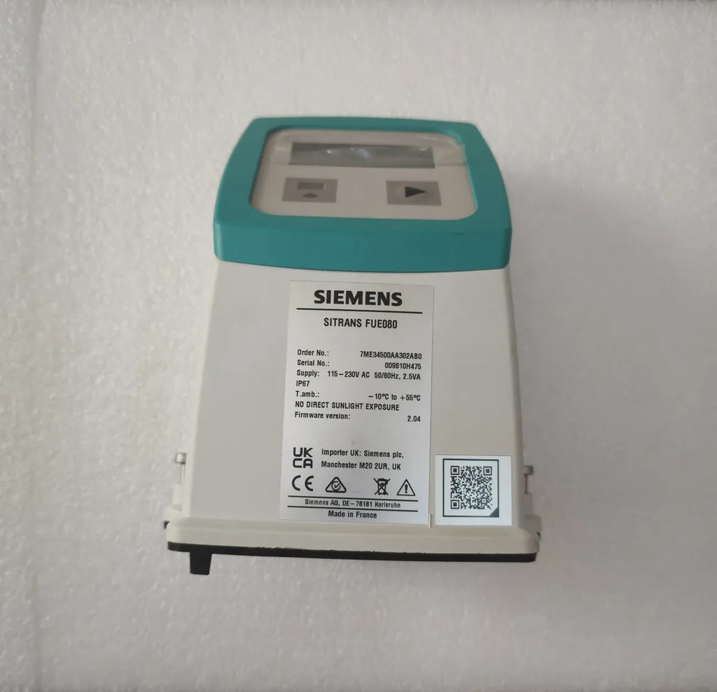 SIEMENS 7ME3450-0AA30-2AB0 SITRANS FUE080 Ultrasonic Flow Transmitter 115-230V