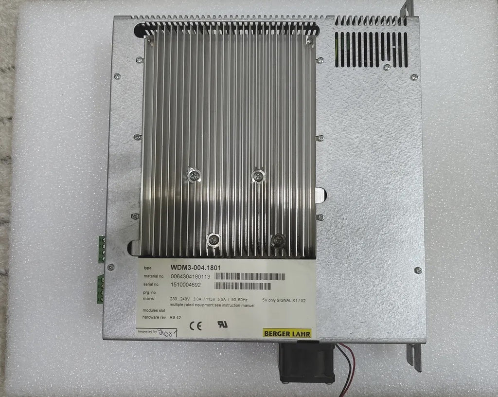 BERGER LAHR WDM3-004.1801 2-Axis Stepper Motor Drive 230-240V 3A