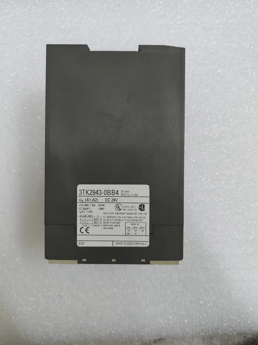 SIEMENS 3TK2943-0BB4 Safety Relay Delay Module 3NO 24VDC