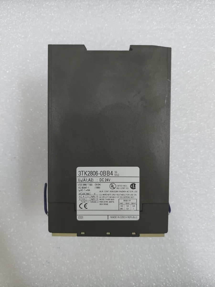 SIEMENS 3TK2806-0BB4 Safety Relay 24VDC 6A