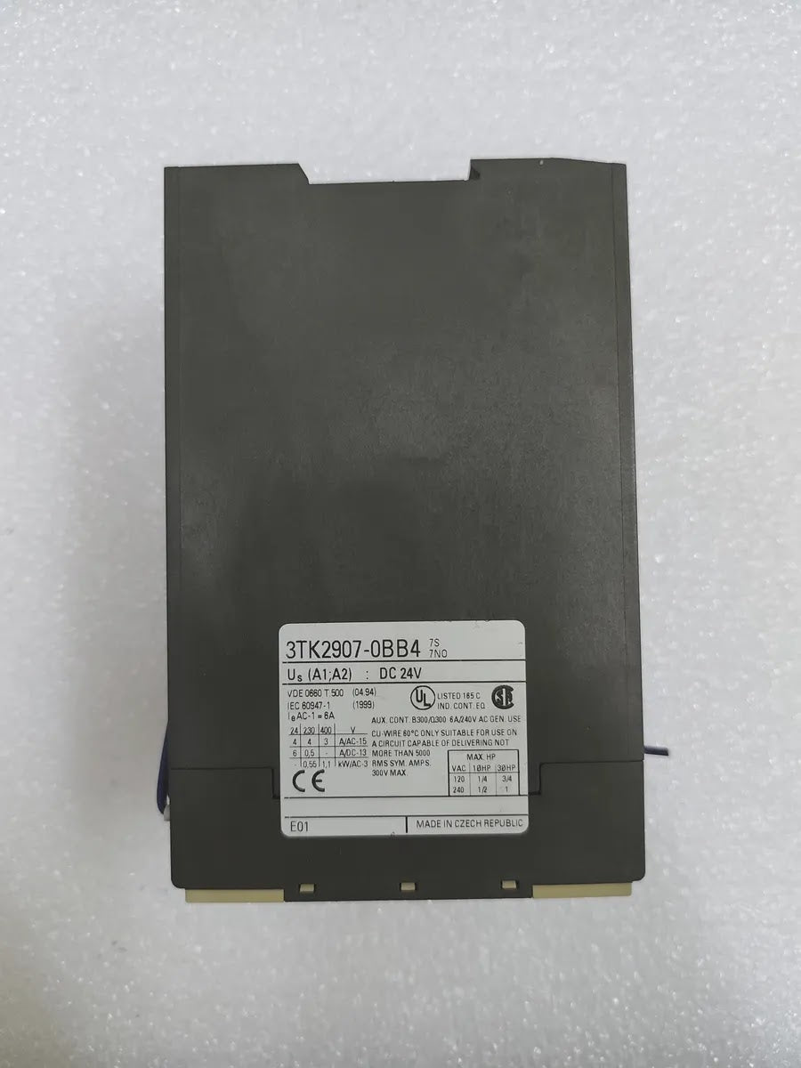 SIEMENS 3TK2907-0BB4 Safety Relay Expansion Module DC 24V 7NO