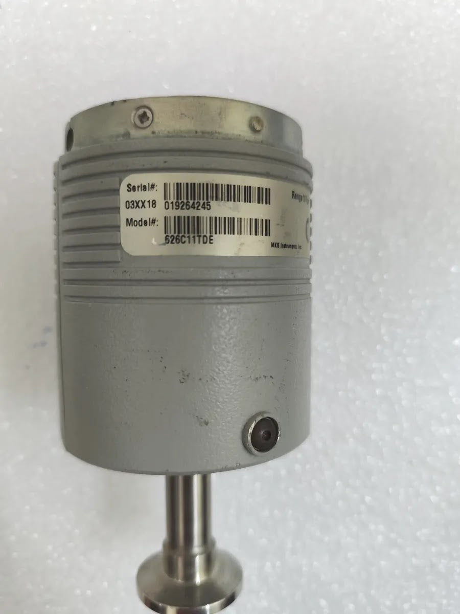 MKS 626C11TDE Baratron Capacitance Manometer 10 Torr ±15VDC