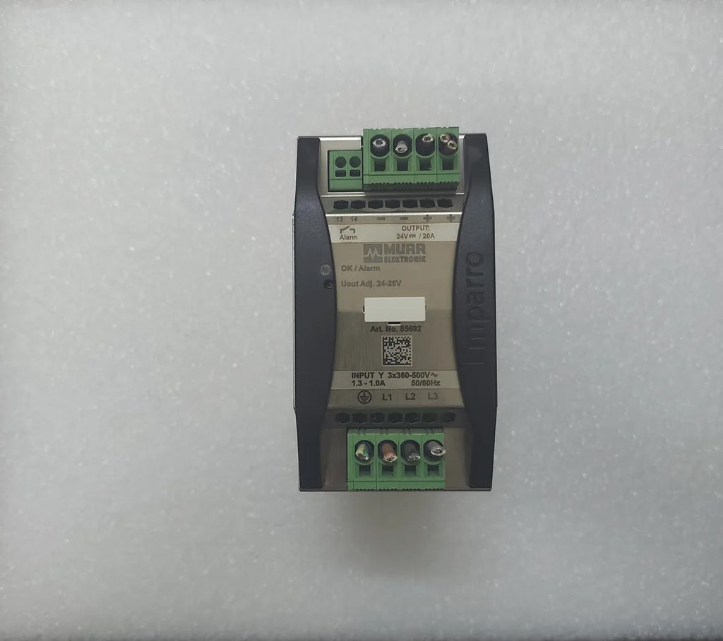 MURR ELEKTRONIK 85692 Emparro 20-3x360-500/24 Power Supply 24V 20A
