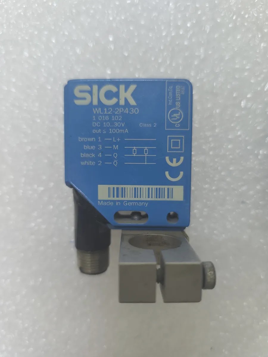 SICK WL12-2P430 Photoelectric Retro-Reflective Sensor 10-30VDC 7m