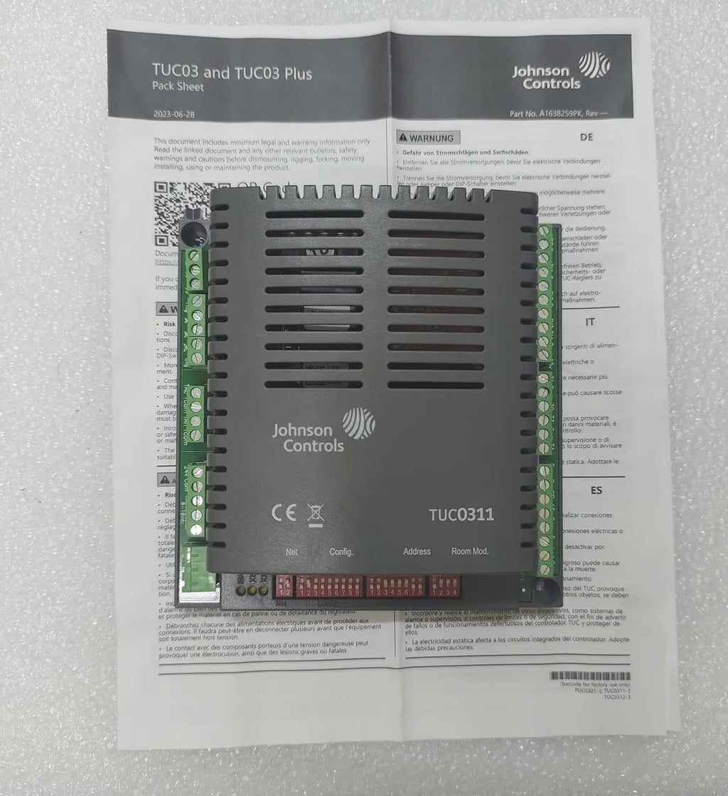 JOHNSON CONTROLS TUC0311 Terminal Unit Controller 230VAC