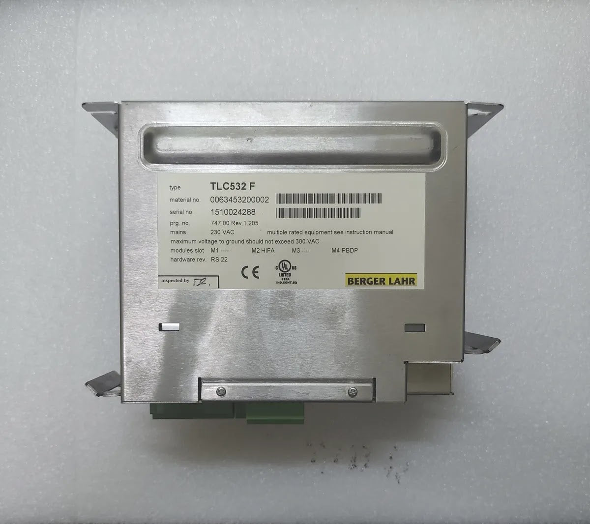 BERGER LAHR TLC532F Twin Line Servo Drive 230VAC 750W