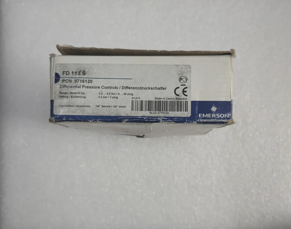 ALCO CONTROLS FD113S Differential Pressure Switch 0.2-4.5 bar 240VAC