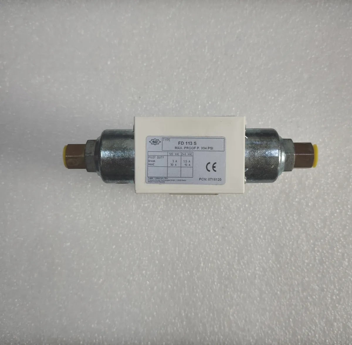 ALCO CONTROLS FD113S Differential Pressure Switch 0.2-4.5 bar 240VAC