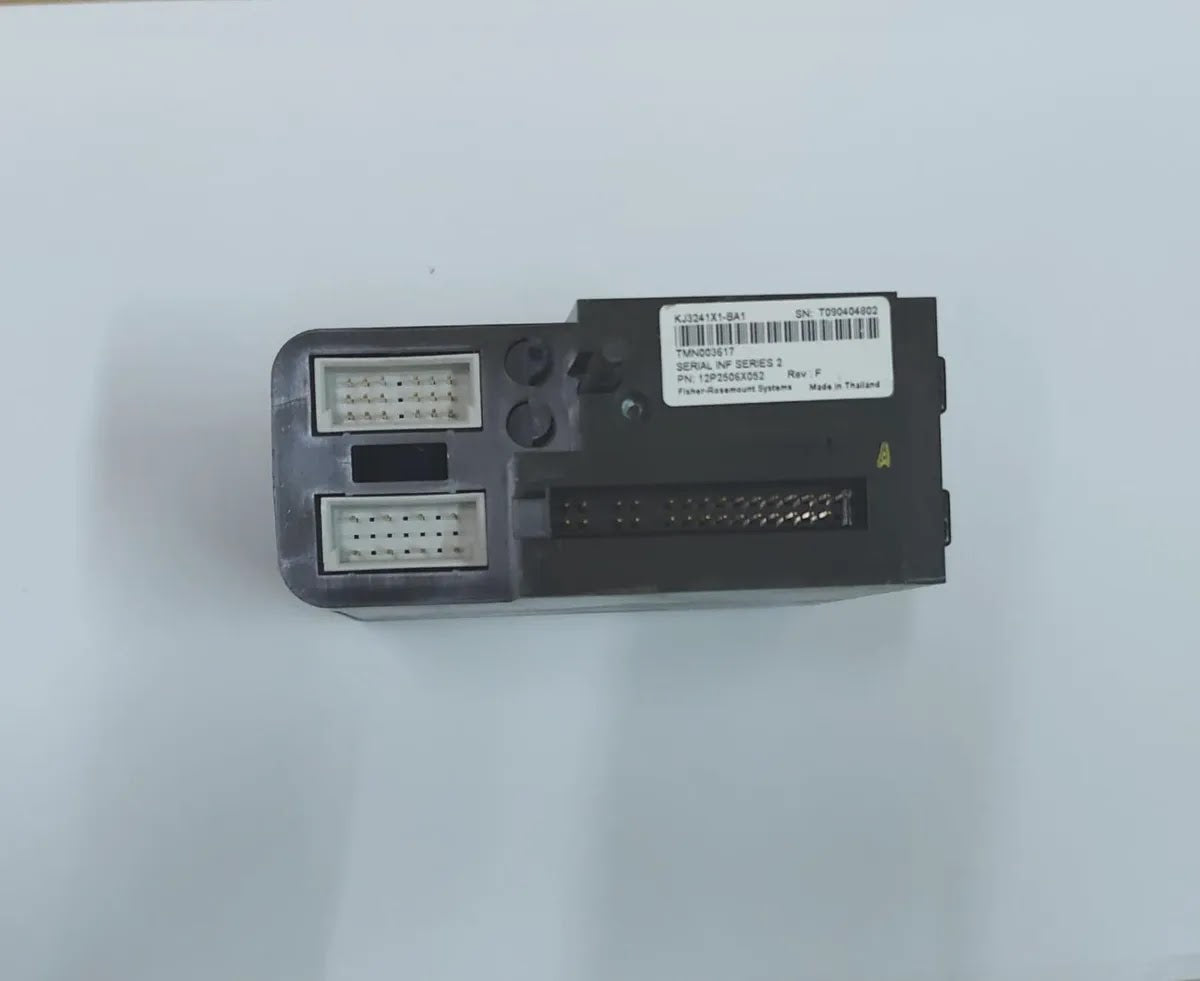 EMERSON KJ3241X1-BA1 DeltaV Serial Interface Module 2-Port 12VDC