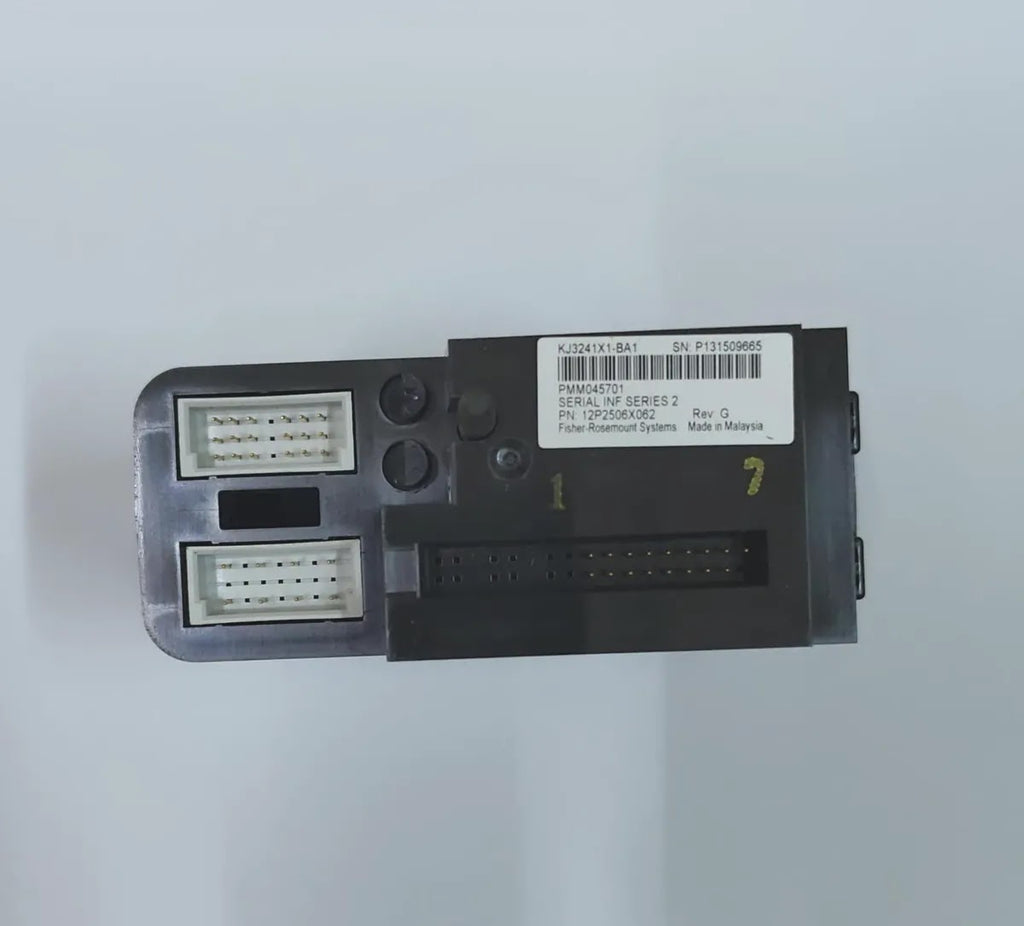EMERSON KJ3241X1-BA1 DeltaV Series 2 Serial Interface Card 12VDC 300mA